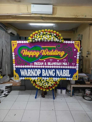 Papan Bunga di Rawameneng Blanakan