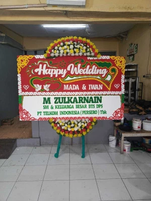 Papan Bunga di Rawameneng Blanakan